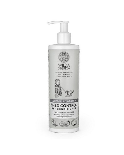 NATURA SIBERICA WILDA SIBERICA CONTROLLED ORGANIC SHED CONTROL  PET CONDITIONER 400ML