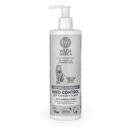 NATURA SIBERICA WILDA SIBERICA CONTROLLED ORGANIC SHED CONTROL  PET CONDITIONER 400ML