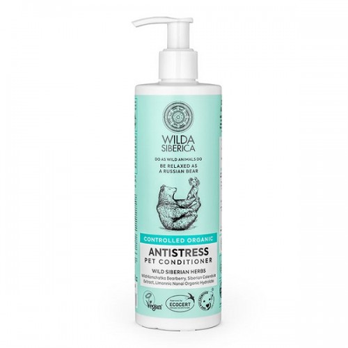 NATURA SIBERICA WILDA SIBERICA CONTROLLED ORGANIC ANTISTRESS PET CONDITIONER 400ML