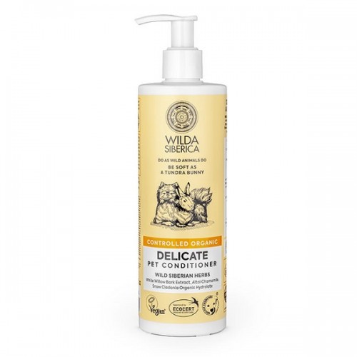 NATURA SIBERICA WILDA SIBERICA CONTROLLED ORGANIC DELICATE PET CONDITIONER 400ML