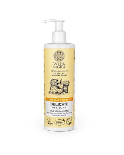 NATURA SIBERICA WILDA SIBERICA CONTROLLED ORGANIC DELICATE PET SOAP 400ML