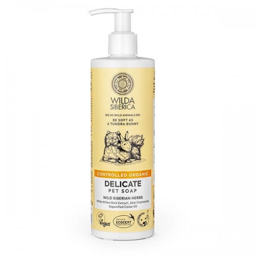 NATURA SIBERICA WILDA SIBERICA CONTROLLED ORGANIC DELICATE PET SOAP 400ML