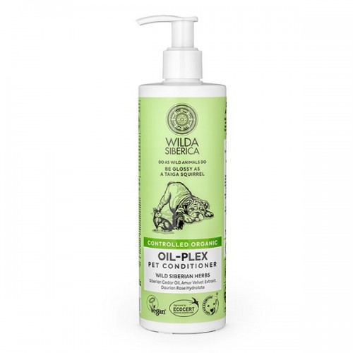 NATURA SIBERICA WILDA SIBERICA CONTROLLED ORGANIC OIL-PLEX PET CONDITIONER 400ML