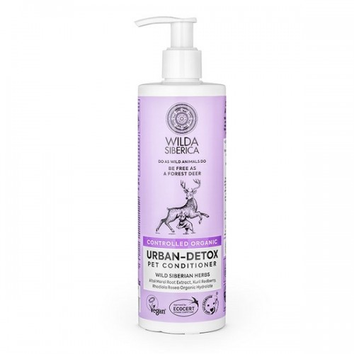 NATURA SIBERICA WILDA SIBERICA CONTROLLED ORGANIC URBAN-DETOX PET CONDITIONER 400ML