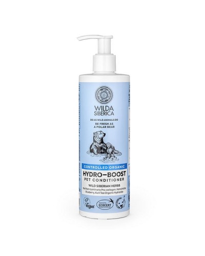 NATURA SIBERICA WILDA SIBERICA CONTROLLED ORGANIC HYDRO-BOOST PET CONDITIONER 400ML