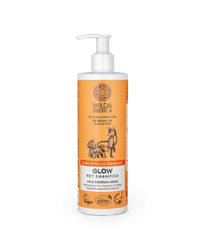 NATURA SIBERICA WILDA SIBERICA CONTROLLED ORGANIC GLOW PET SHAMPOO 400ML