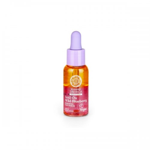 NATURA SIBERICA ANTI-OX WILD BLUEBERRY RENEWING FACE SERUM 30ML