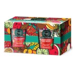 ORGANIC SHOP BODY DESSERTS DEEP CLEANSING BODY SCRUB  STRAWBERRY JAM 450ML & MOISTURIZING BODY MOUSSE STRAWBERRY &am