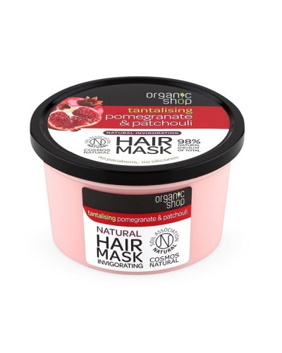 ORGANIC SHOP POMEGRANATE & PATCHOULI HAIR MASK 250ML