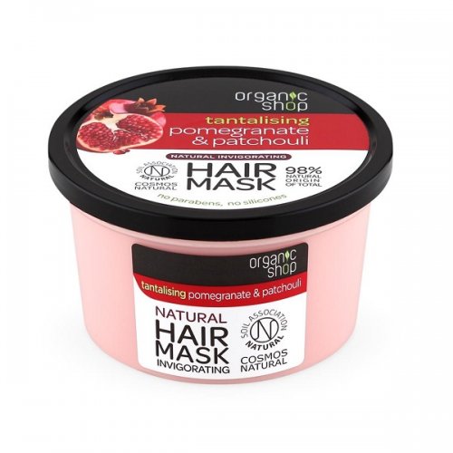 ORGANIC SHOP POMEGRANATE & PATCHOULI HAIR MASK 250ML