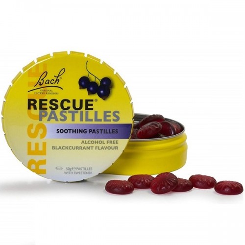 POWER BACH RESCUE PASTILLES BLACKCURRANT 50g