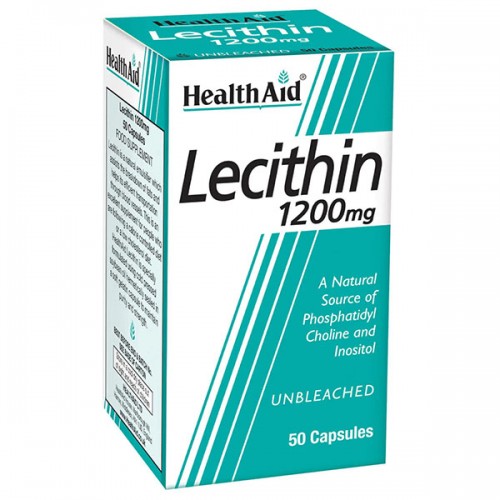 HEALTH AID LECITHIN 1200mg 50caps