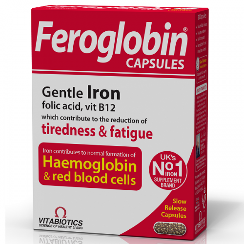 VITABIOTICS FEROGLOBIN SLOW RELEASE 30caps