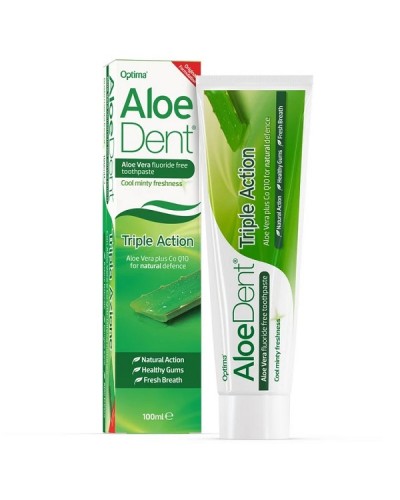 OPTIMA ALOEDENT TRIPLE ACTION TOOTHPASTE 100ml