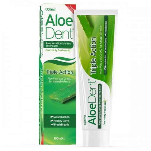 OPTIMA ALOEDENT TRIPLE ACTION TOOTHPASTE 100ml