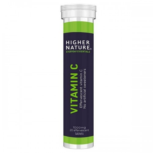 HIGHER NATURE VITAMIN C EFFERVESCENT 1000mg 20eff. tabs