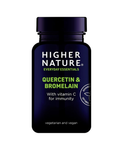 HIGHER NATURE QUERCETIN & BROMELAIN 60tabs