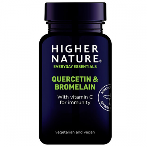 HIGHER NATURE QUERCETIN & BROMELAIN 60tabs