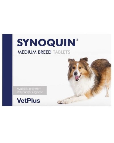 VETPLUS SYNOQUIN MEDIUM BREED 10-25kg 30tabs