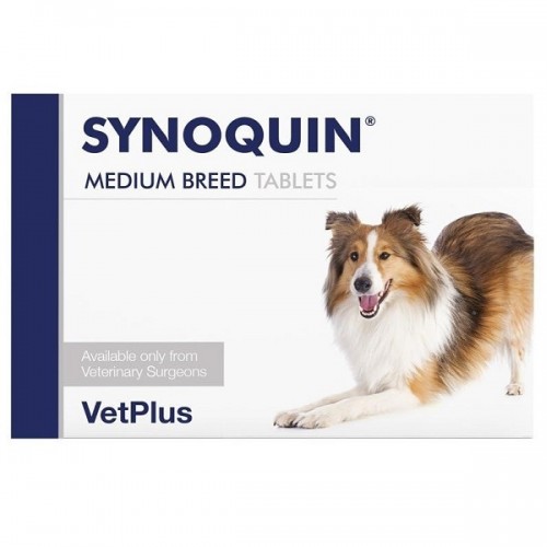 VETPLUS SYNOQUIN MEDIUM BREED 10-25kg 30tabs