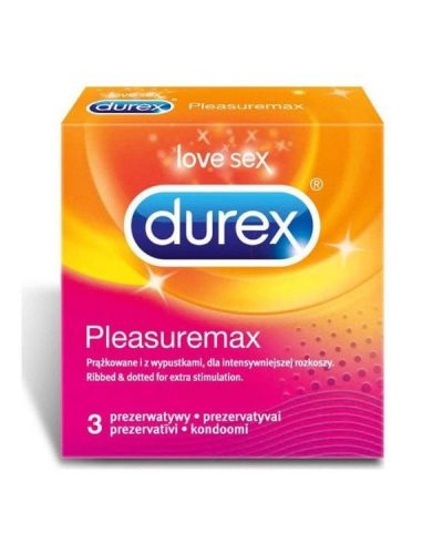 DUREX PLEASUREMAX 3τμχ