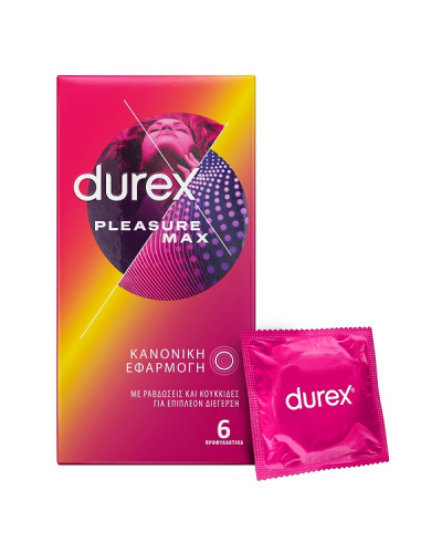 DUREX PLEASUREMAX 6τμχ