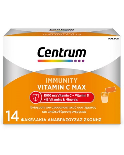 CENTRUM IMMUNITY VITAMIN C MAX 14 Sachets