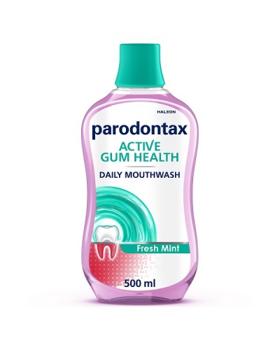 PARODONTAX ACTIVE GUM HEALTH MOUTHWASH FRESH MINT 500ml