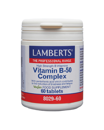 LAMBERTS VITAMIN B-50 COMPLEX 60tabs