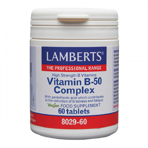 LAMBERTS VITAMIN B-50 COMPLEX 60tabs