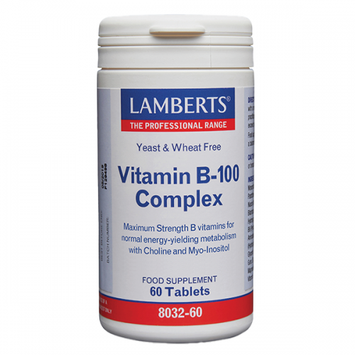 LAMBERTS VITAMIN B-100 COMPLEX 60tabs