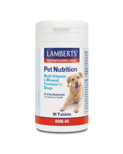 LAMBERTS PET NUTRITION MULTIVITAMIN & MINERAL FORMULA FOR DOGS 90tabs