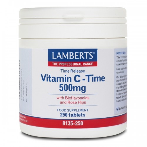 LAMBERTS VITAMIN C 500mg TIME RELEASE 250tabs