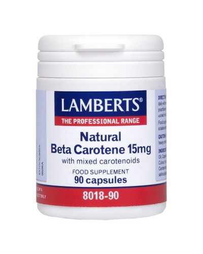 LAMBERTS NATURAL BETA CAROTENE 15mg 90caps