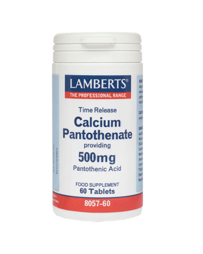 LAMBERTS CALCIUM PANTOTHENATE 500mg 60tabs