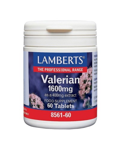 LAMBERTS VALERIAN 1600mg 60tabs