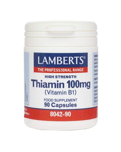 LAMBERTS THIAMIN 100mg (VITAMIN B1) 90caps