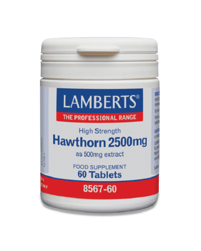 LAMBERTS HAWTHORN 2500mg 60tabs