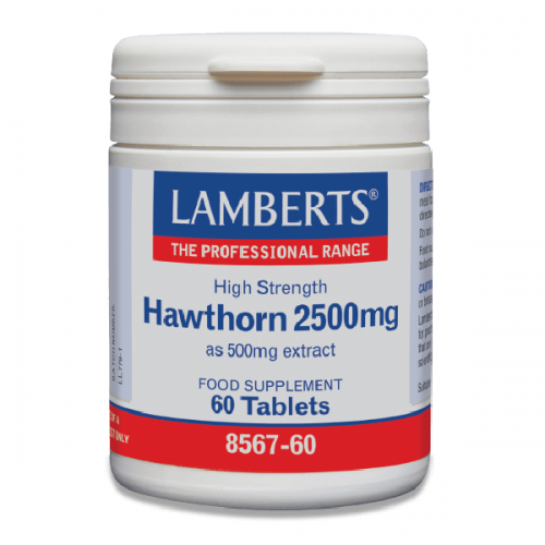 LAMBERTS HAWTHORN 2500mg 60tabs