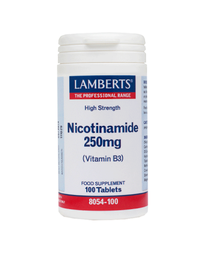 LAMBERTS NICOTINAMIDE 250mg 100tabs