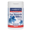 LAMBERTS FLAX SEED OIL 1000mg 90caps