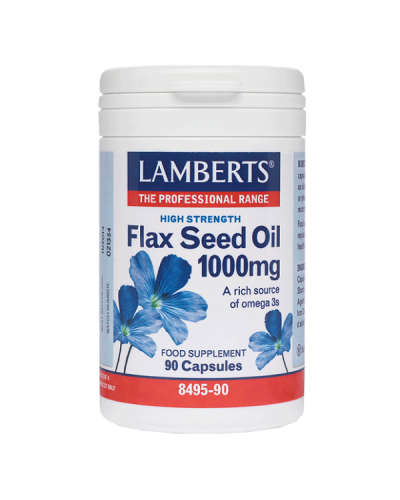 LAMBERTS FLAX SEED OIL 1000mg 90caps