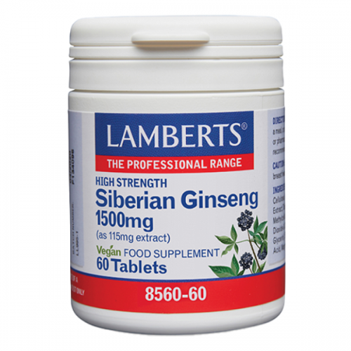 LAMBERTS SIBERIAN GINSENG 1500mg 60tabs