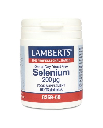 LAMBERTS SELENIUM 200μg 60tabs