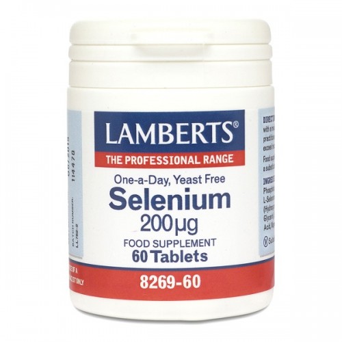 LAMBERTS SELENIUM 200μg 60tabs