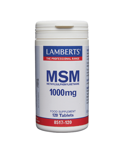 LAMBERTS MSM 1000mg 120tabs