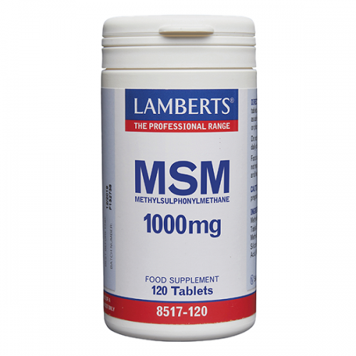 LAMBERTS MSM 1000mg 120tabs