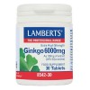 LAMBERTS GINKGO BILOBA EXTRACT 6000mg 30tabs