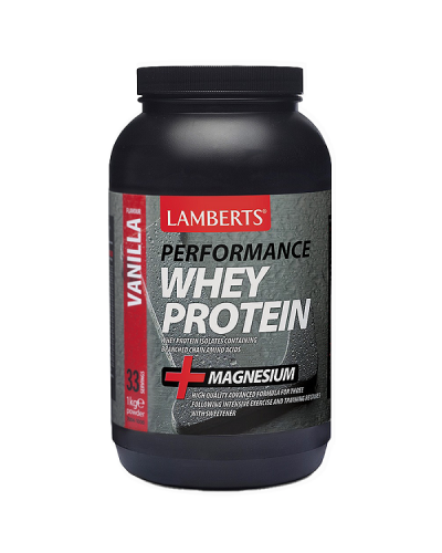 LAMBERTS PERFORMANCE WHEY PROTEIN VANILLA 1000g