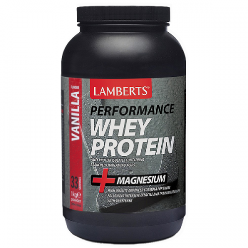 LAMBERTS PERFORMANCE WHEY PROTEIN VANILLA 1000g